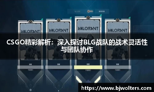 CSGO精彩解析：深入探讨BLG战队的战术灵活性与团队协作